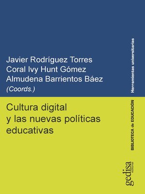 cover image of Cultura digital y las nuevas políticas educativas